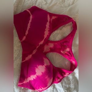 Pink bra